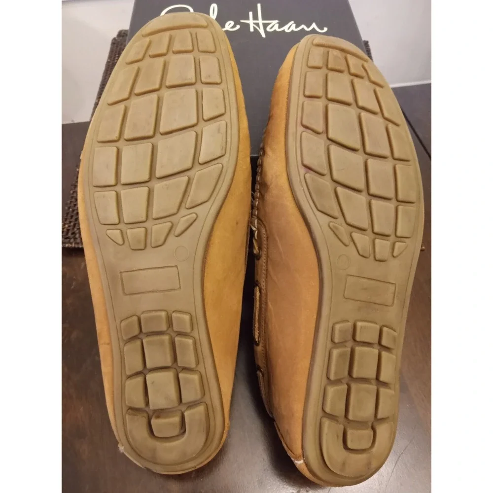 Size 10-‎ Ben Sherman Boat Shoes BN 400256 031 Brown Leather